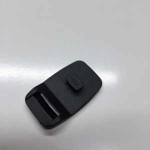 3/4" Black Plastic Military Style Belt Buckle (Male) | Use with MILL-1119 (Female)