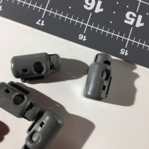 Coffee Cord Lock | Foliage Green Plastic  | For Backpacks / Lanyards / Outdoor Gear