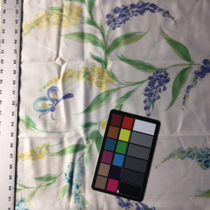 Butterfly Garden Purple / Blue / White | Home Decor Fabric | 54”  Wide | BTY