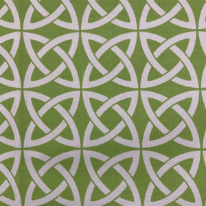 Lime Green / White Links | Indoor / Outdoor Fabric | 54”  Wide | By the Yard