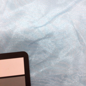 sky blue organza fabric