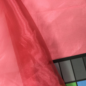 watermelon pink organza fabric