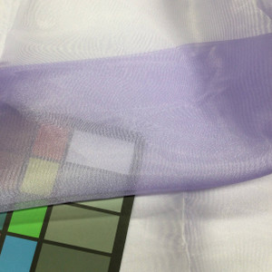 lilac purple organza fabric