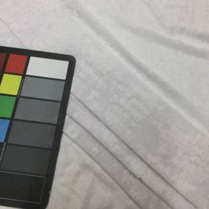 Bright White Burnout Pattern Solid Jersey Knit Fabric  | Apparel | Tops | Loungewear | By The Yard | 60 inch wide