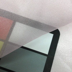 baby pink organza fabric