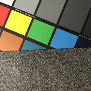 2.3 Yard Piece of  Indoor / Outdoor Fabric | Smoke Gray | 54 Wide | Upholstery