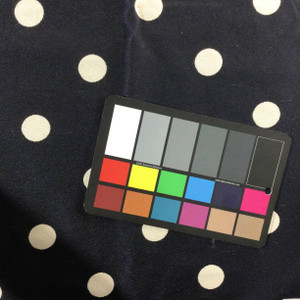 Navy Blue / White Polka Dots | Upholstery / Drapery Fabric | 54" Wide | By the Yard