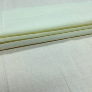 pale yellow poly cotton fabric