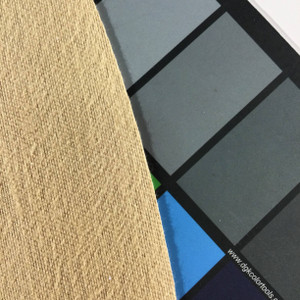 1.8 Yard Piece of Faux Leather Vinyl Fabric | Shiny Taupe Lightly Textured | Upholstery / Bag Making | 54 Wide