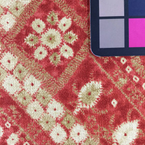 Persian Diamond by Imani Home | Red / Gold | Home Decor Fabric | Light Upholstery / Drapery | 54" Wide | By the Yard
