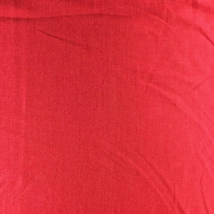 Two Tone Red Poplin Fabric  |  Vintage Drapery / Apparel Fabric  | Linen Weave /100% Poly | 58 Wide | By the Yard