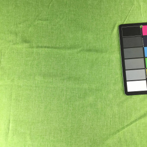 Two Tone Lime Green Poplin Fabric  | Vintage Drapery / Apparel Fabric  | Linen Weave /100% Poly | 58 Wide | By the Yard