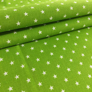 Tiny Stars Lime Green / White | Home Decor Fabric | Premier Prints | 54 Wide | By the Yard