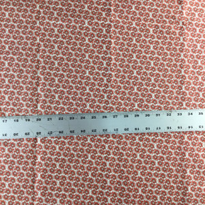 Retro Floral Red / Gray | Home Decor Fabric | Premier Prints | 54 Wide | By the Yard