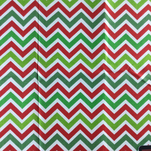 Holiday Chevron Red / Green / White | Home Decor Fabric | Premier Prints | 54 Wide | By the Yard