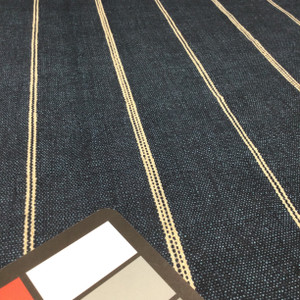 thin stripes blue gray white