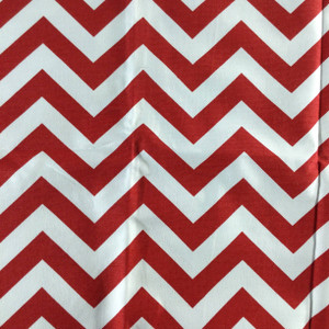 Chevron Red / White | Home Decor Fabric | Premier Prints | 54 Wide | By the Yard