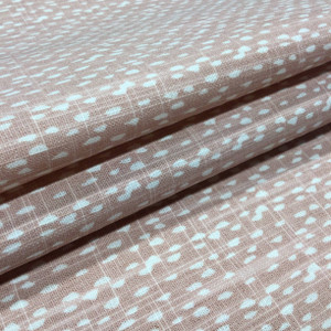Dots White / Rose Pink | Home Decor Fabric | Premier Prints | 54 Wide | By the Yard