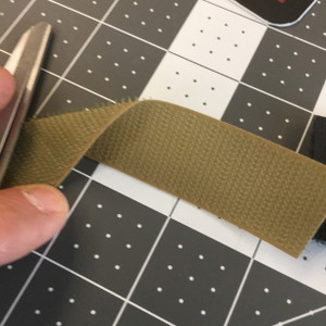 1" Velcro Brand HOOK | Tan | Sew-on Fastener