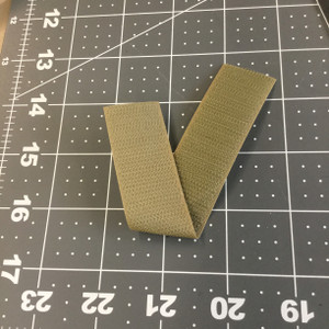 1" Velcro Brand HOOK | Tan | Sew-on Fastener
