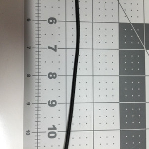 3/32" Elastic Drawcord | Black By the Spool - 288 yards