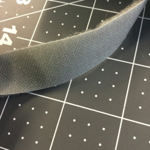 5/8" Velcro Brand LOOP | Hammer Gray | Sew-on Fastener
