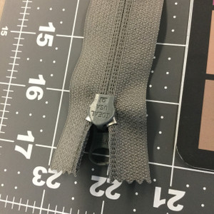 7.5" Size 5 Coil Zipper - 2 pulls | Taupe  | YKK Brand | Bags / Pockets