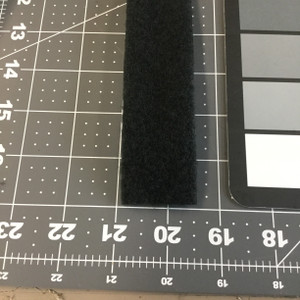 2" Velcro Brand LOOP | Black | Sew-on Fastener |