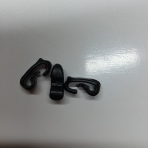 Boot Hooks | Black Plastic | Military / Hiking Boot Repair | Sold in Packs