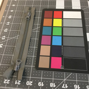 7" Size 5 Coil Zipper - 2 pulls | Taupe  | YKK Brand | Bags / Pockets