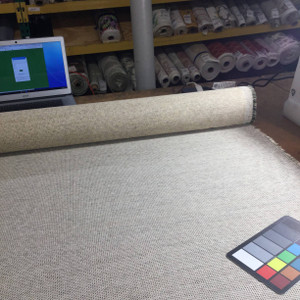 white green beige basketweave