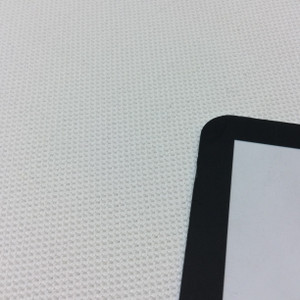 5.8 Yard Piece of Vinyl-backed Outdoor Fabric | White | 54" Wide