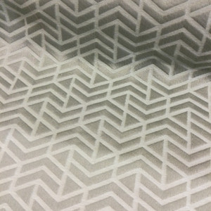7.8 Yard Piece of Upholstery Fabric | Sage Green Geometric | 54" Wide