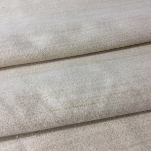 3.3 Yard Piece of Upholstery Fabric | Solid Brushed Beige | 54" Wide