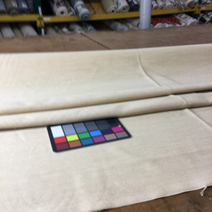 3.3 Yard Piece of Upholstery Fabric | Solid Brushed Beige | 54" Wide