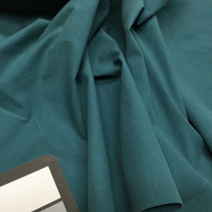 Teal Blue Twill  Bottom Weight Woven Fabric | Great for Apparel | Crafts | Home Dec | By The Yard | 60 inch Wide