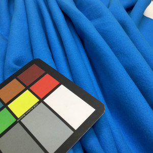 Aqua Blue Brushed Fleece Fabric/ One Sided Fleece/ Clothing and Apparel/ Lining/ 60 inch wide / Sold by the Yard