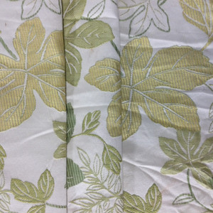 Foliage Green / Yellow | Upholstery Fabric | 54" Wide | By the Yard