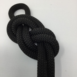 24.8 Yard Piece of Safety Rope - 11 mm | Black | By the Piece | Remnant .
