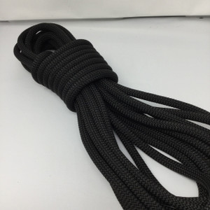 24.8 Yard Piece of Safety Rope - 11 mm | Black | By the Piece | Remnant .