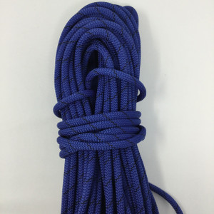 30.8 Yard Piece of Safety Rope - 11 mm, Blue and Black, By the Piece, Remnant