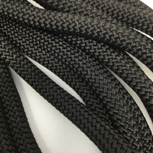 13.8 Yard Piece of Safety Rope - 11 mm, Black , By the Piece, Remnant 182