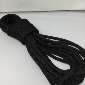 25.8 Yard Piece of Safety Rope -  11 mm | Black | By the Piece | Remnant