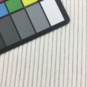 Textured Stripes Solid Off-White | Pin Cord in Enamel by BELLA-DURA | Latex Backed | Indoor / Outdoor Fabric | WATER RESISTANT | 54" Wide | BTY