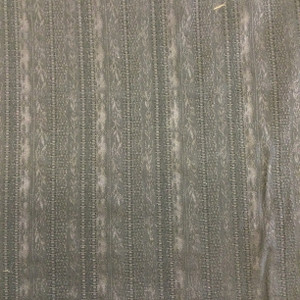 5.8 Yard Piece of Drapery Fabric | Black Decorative Stripes | 54" Wide