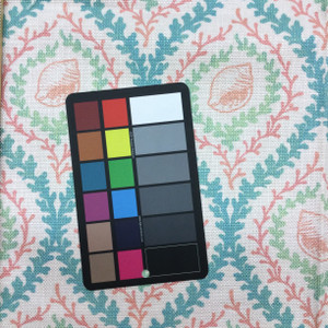 Captiva Coral | Pink / Blue / Green | Upholstery Fabric | Regal Fabrics | 54" Wide | By the Yard