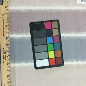 Stripes in Purple / Blue / Beige | Twill Canvas | Home Decor Fabric | 54" Wide | By the Yard