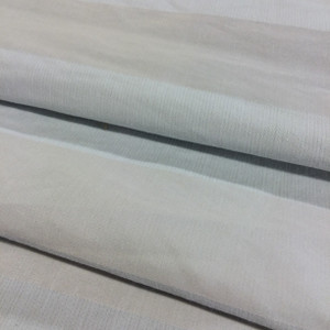 Cloud Grayish White Vertical Wide Stripes | Home Decor Fabric | Drapery / Light Upholstery | 54" Wide | By the Yard