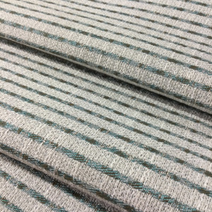 Plot Lines Vade | Blue / Ivory | Upholstery / Slipcover Fabric | 54" Wide | By the Yard