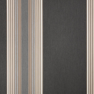 Sunbrella 4836-0000 Tillman Shale | 46 Inch wide | AWNING AND MARINE Fabric | Shade / Outdoor Covers | By the Yard | STRIPED